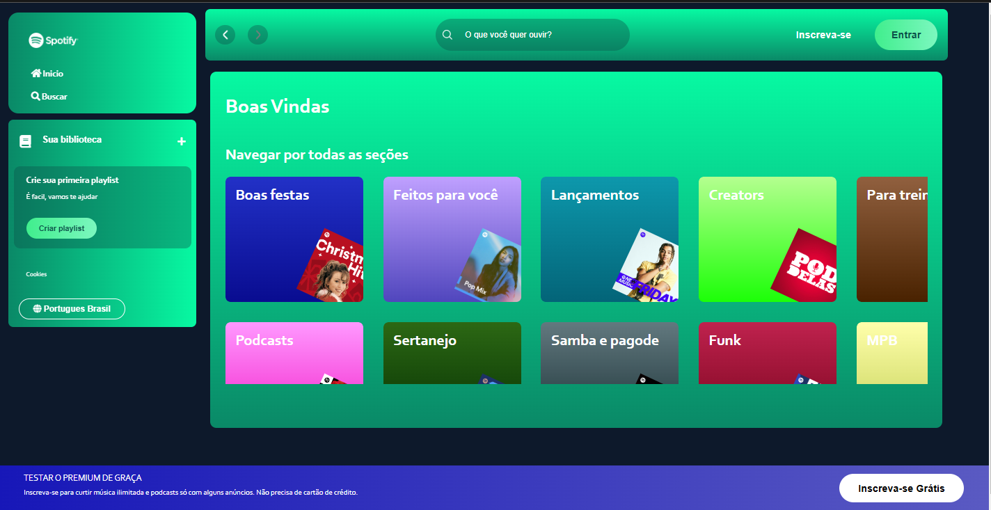 Projeto Spotify